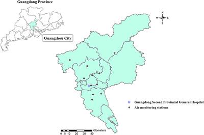 Size-Specific Particulate Matter Associated With Acute Lower Respiratory Infection Outpatient Visits in Children: A Counterfactual Analysis in Guangzhou, China